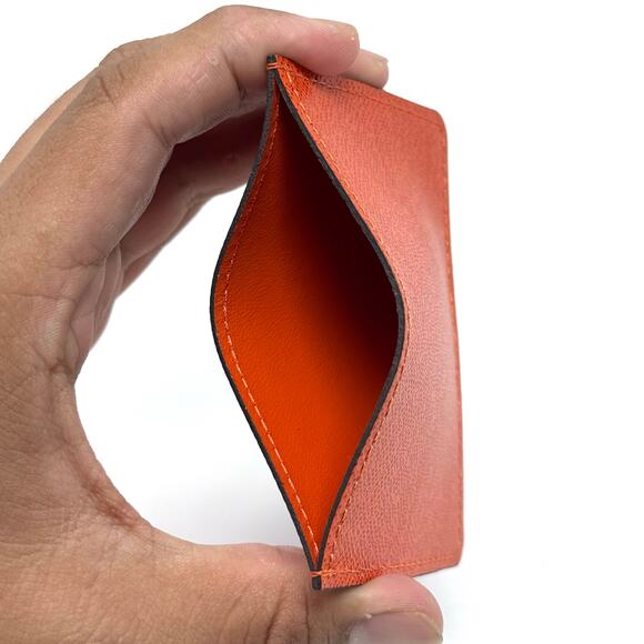 Louis Vuitton Orange Cardholder Wallet - Picture 8 of 10